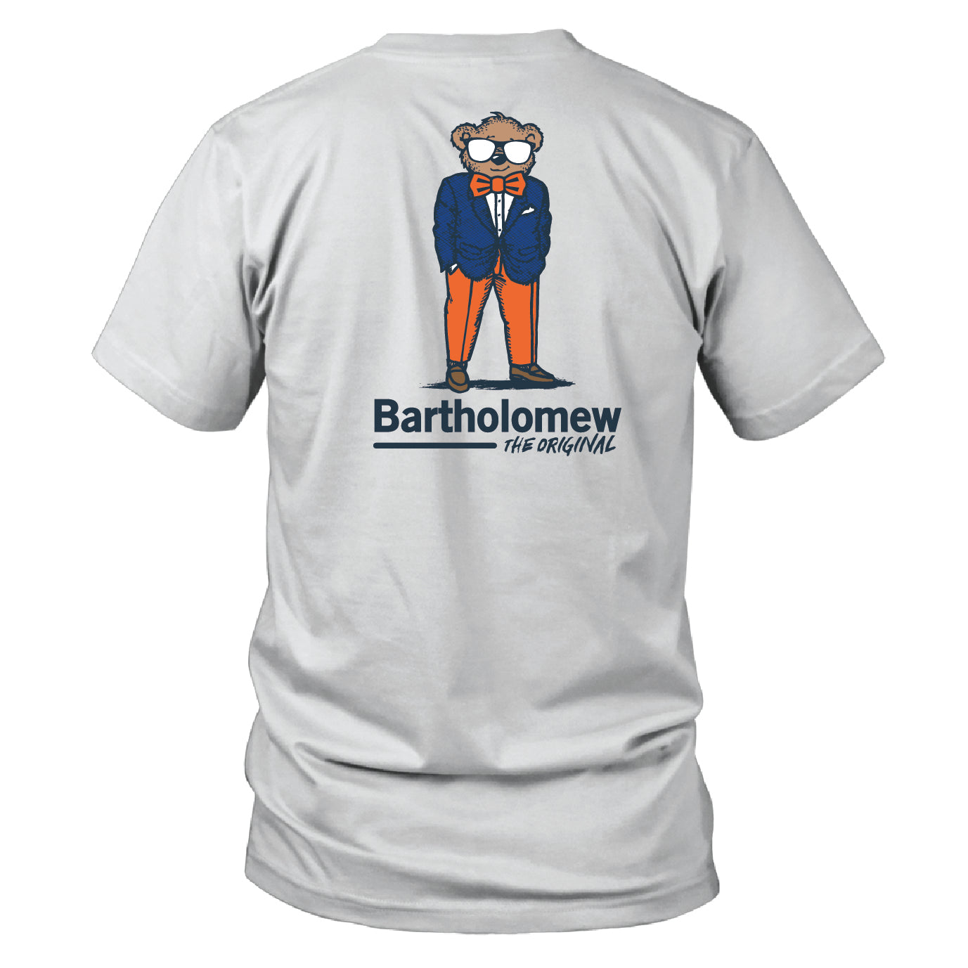 Toddler Short Sleeve Cotton Tee Shirt - Dapperwear - White