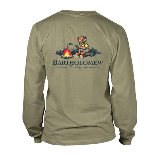 Toddler Long Sleeve Tee Campfire V2 - Khaki