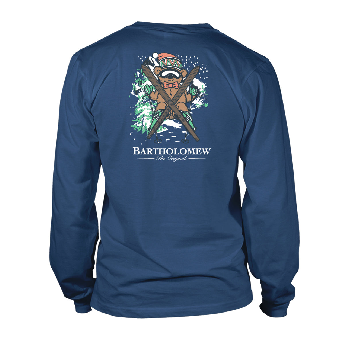Youth & Toddler Long Sleeve Tee Black Diamond Bart - Slate