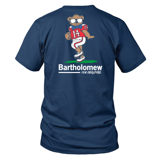 Youth & Toddler Short Sleeve  Cotton Tee Shirt - Heisman - Slate