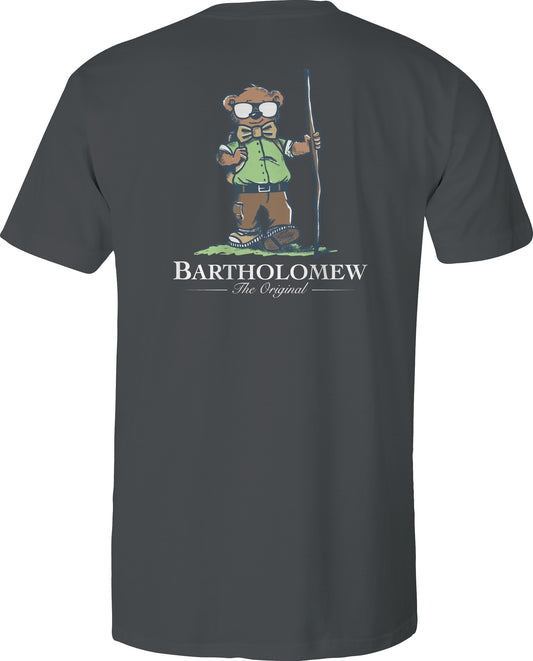 Toddler Short Sleeve  Cotton Tee Shirt - Hiking - Pepper