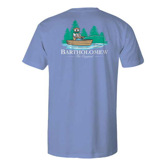 Toddler Short Sleeve  Cotton Tee Shirt - Good Day - Dusk