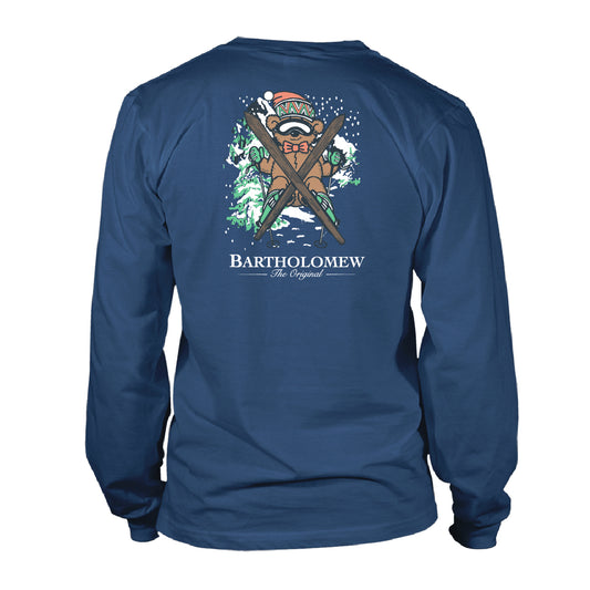 Youth & Toddler Long  Sleeve Tee Black Diamond Bart - Slate