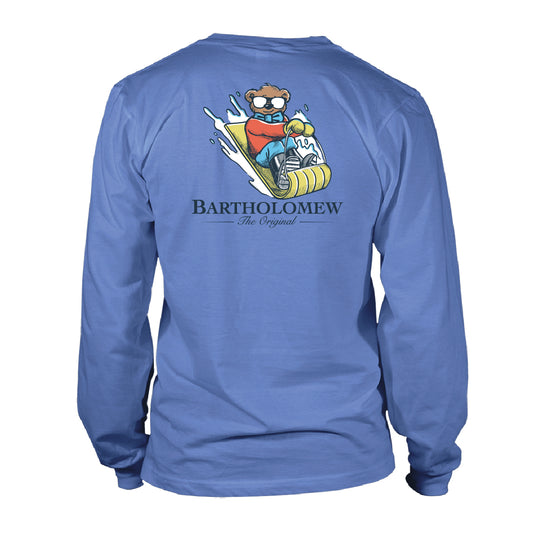 Toddler Long  Sleeve Tee Downhill - Dusk